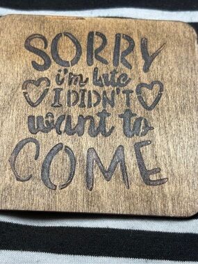 Chraftastic 3x3 Wood Magnet